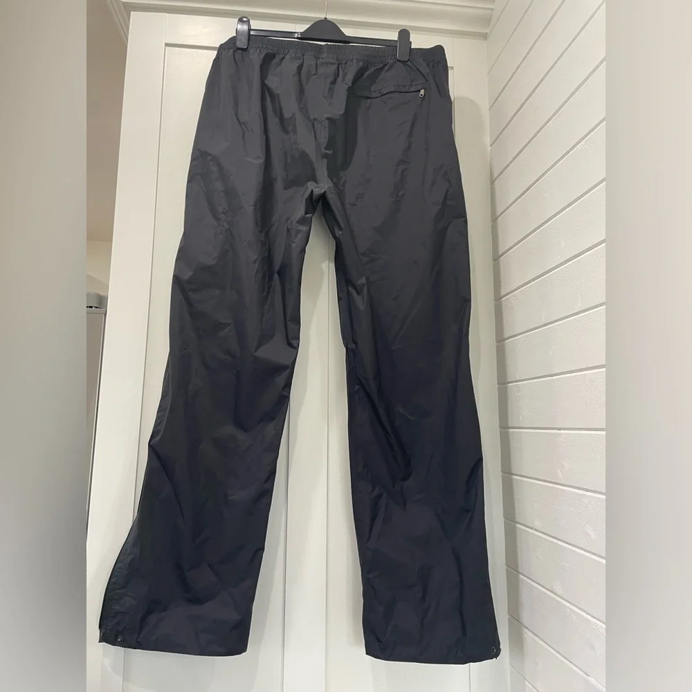 Marmot Black Lightweight Rain Pants